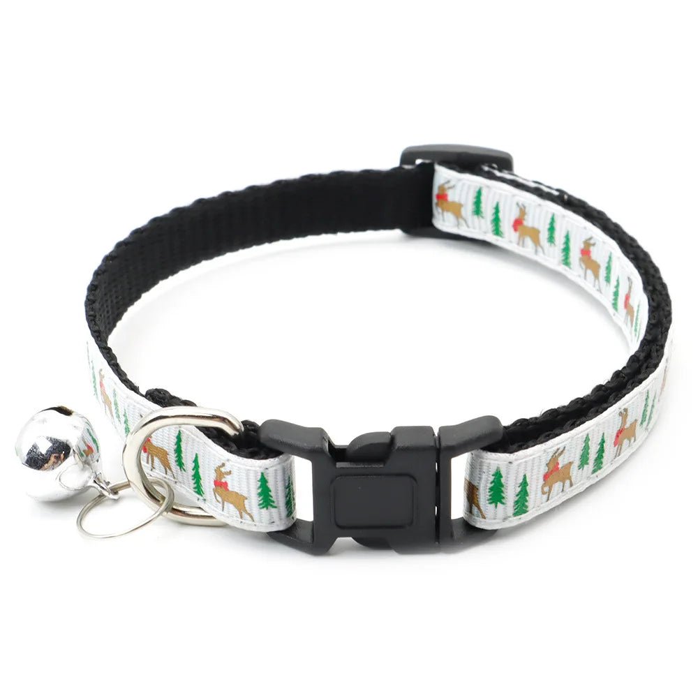 Adjustable Pet Collar with Bell - Poochi Paws