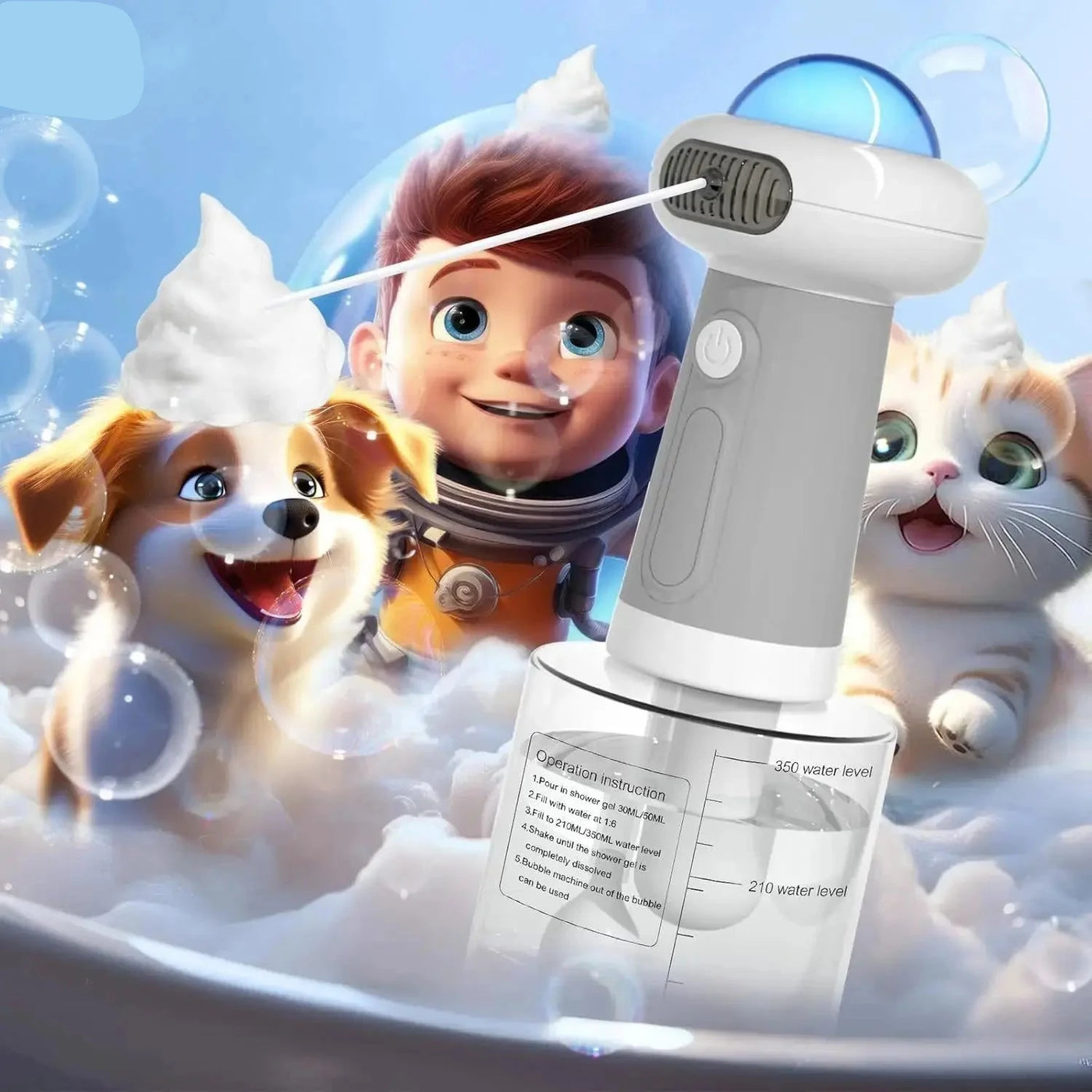 Automatic Pet Shampoo Dispenser - Poochi Paws