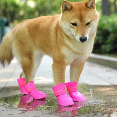 Waterproof Dog Rain Boots