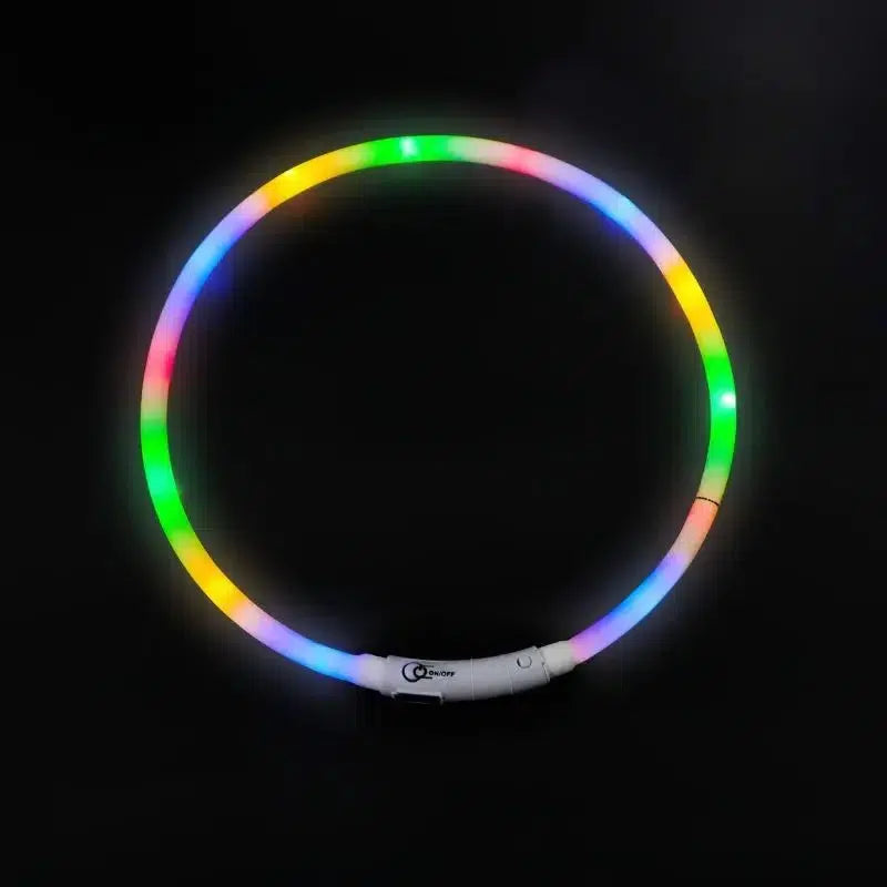 LED Dog Collar - USB Glowing