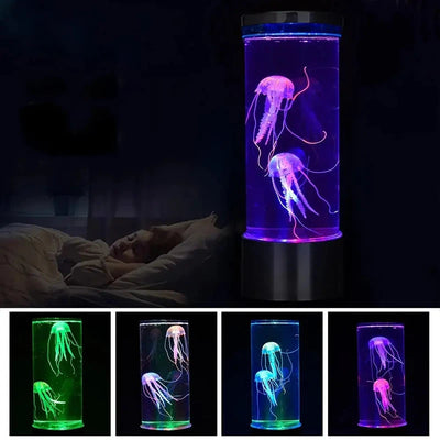 Color-Changing Jellyfish Night Lamp - Poochi Paws