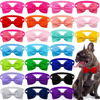 Colorful Pet Bow Tie Set - Poochi Paws