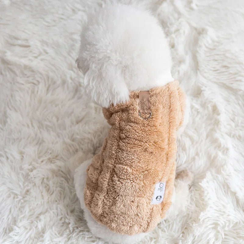 Cozy Fleece Pet Jacket - Poochi Paws