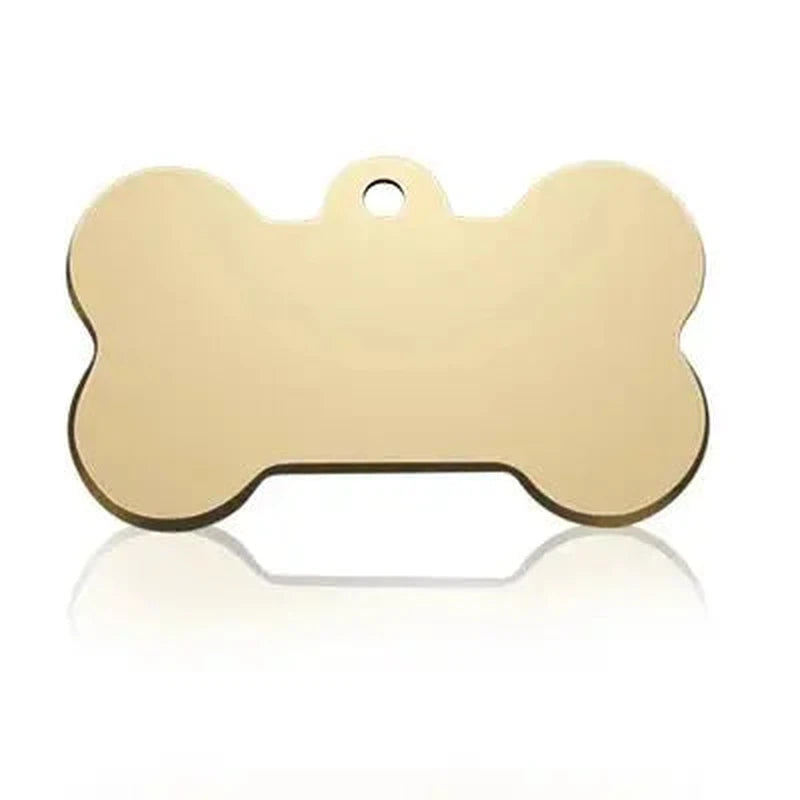 Custom Engraved Pendant Pet ID Tag - Poochi Paws