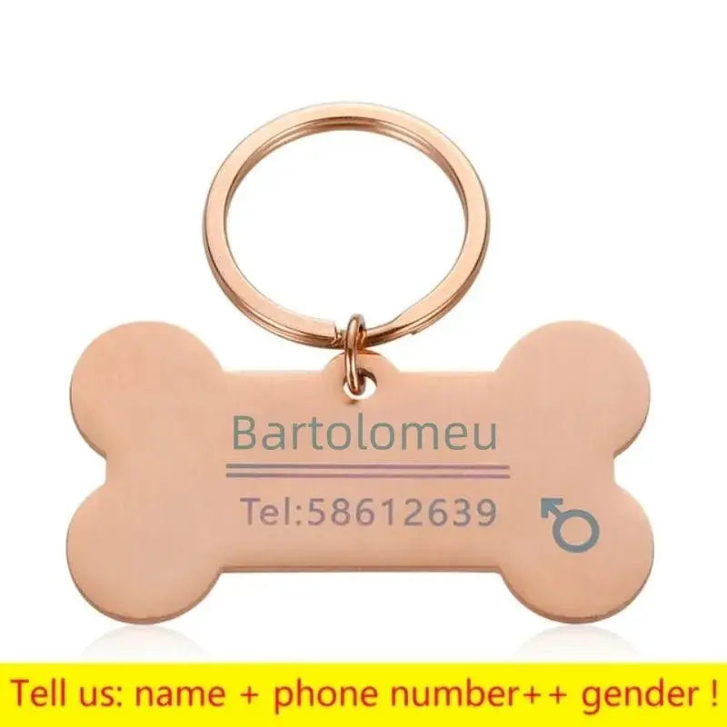 Custom Engraved Pet ID Charm - Poochi Paws