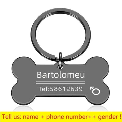 Custom Engraved Pet ID Charm - Poochi Paws