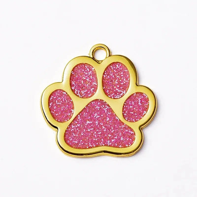 Custom Engraved Stylish Pet ID Tag - Poochi Paws