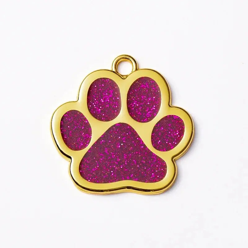 Custom Engraved Stylish Pet ID Tag - Poochi Paws