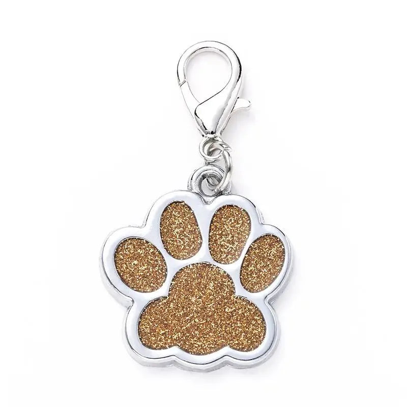 Custom Engraved Stylish Pet ID Tag - Poochi Paws