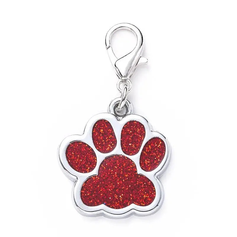 Custom Engraved Stylish Pet ID Tag - Poochi Paws