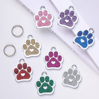 Custom Pet ID Logo Tag - Poochi Paws