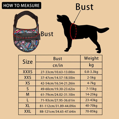 Customizable Luxury Dog Harness - Poochi Paws