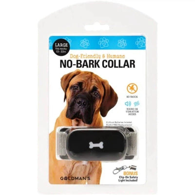 Goldman's Humane No-Bark Training Dog Collar – Large Sky Pandion