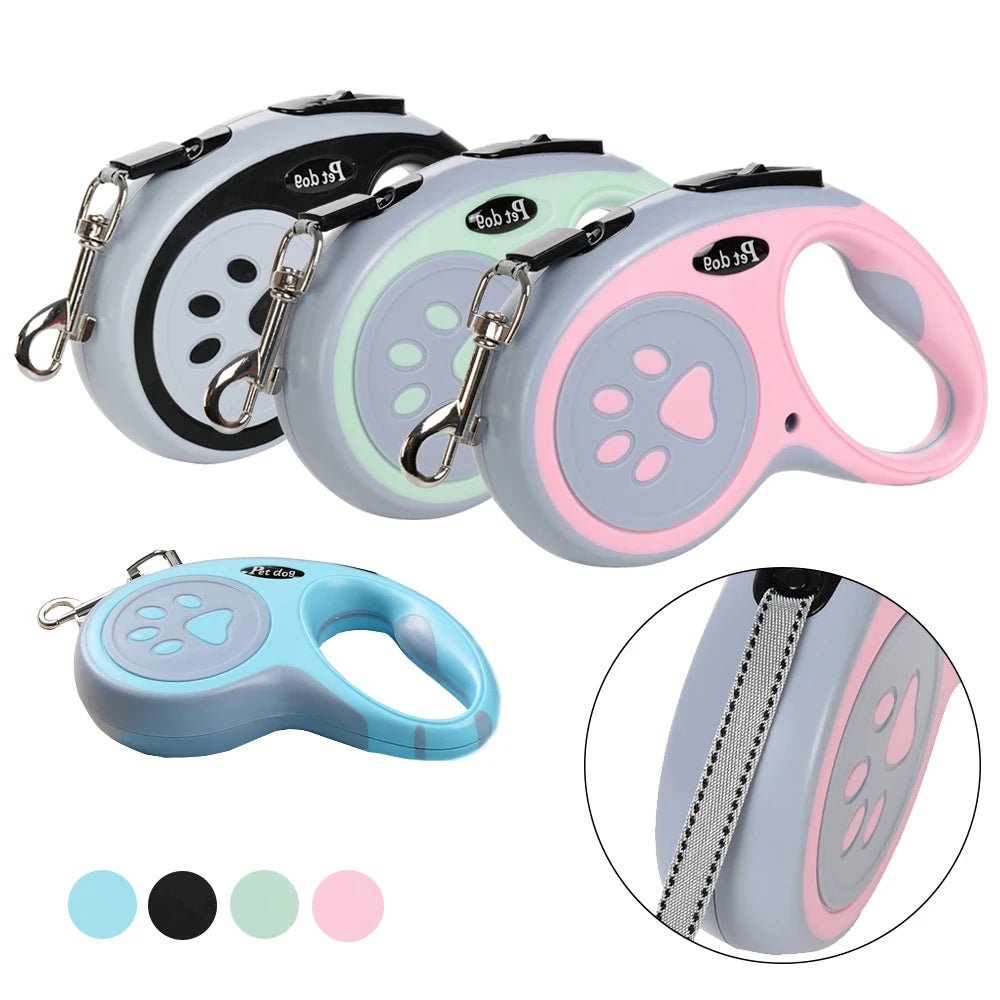 Durable Retractable Dog Leash - Poochi Paws