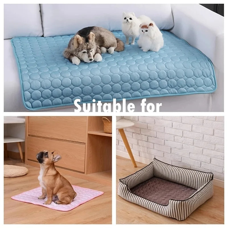 Dog Cooling Mat Blanket