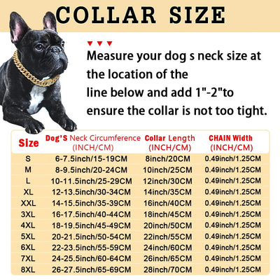 Diamond Cuban Pet Collar