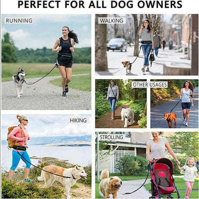 Hands - Free Dog Walking Leash - Poochi Paws