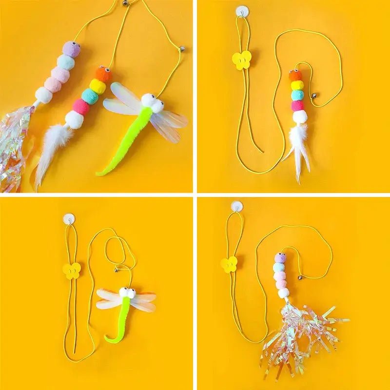 Hanging Elastic Cat Toy - Poochi Paws