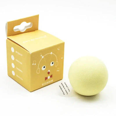 Interactive Catnip Squeak Ball - Poochi Paws