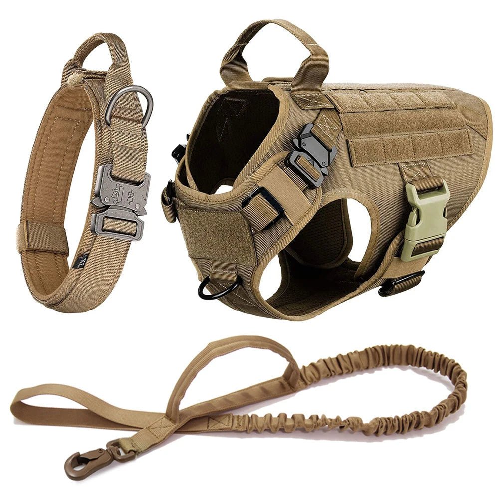 Large Dog Harness & Leash Set - Poochi Paws