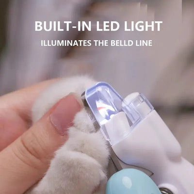 LED Light Pet Nail Clippers - Poochi Paws