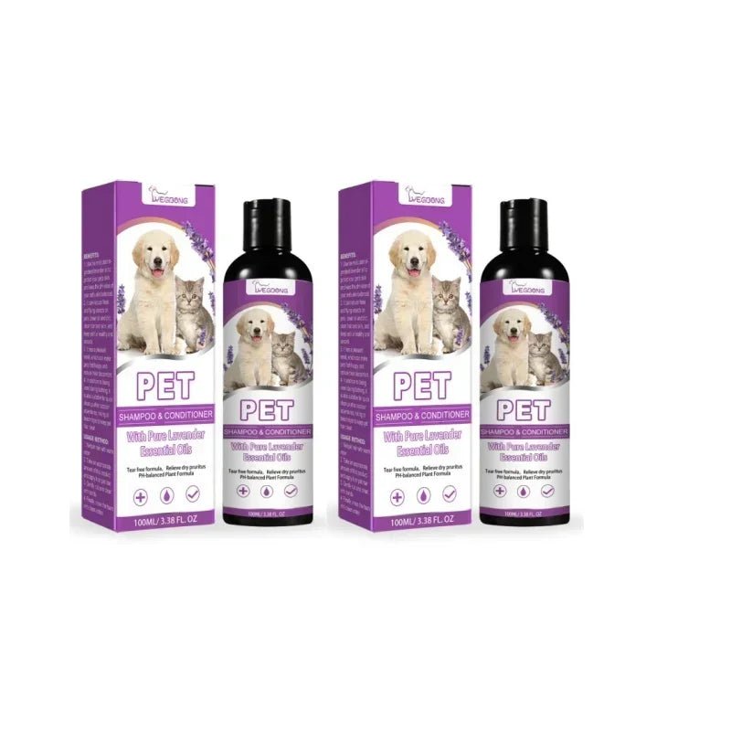 Pet Shampoo & Conditioner for Delicate Coats - Poochi Paws