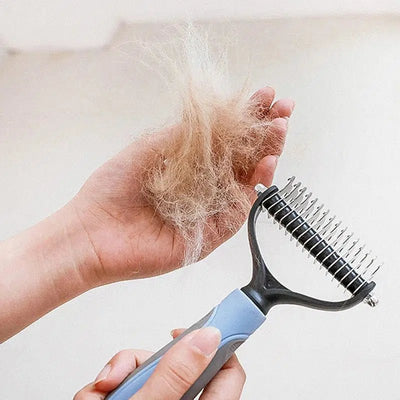 Professional Pet De - shedding Brush - Poochi Paws