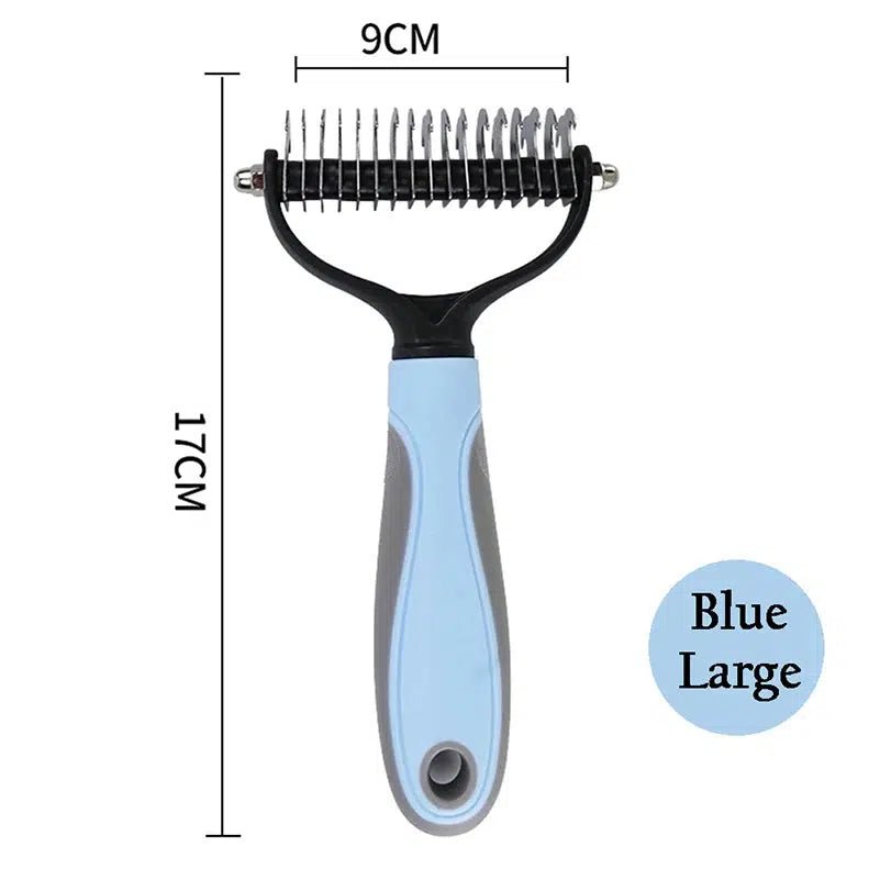 Professional Pet De - shedding Brush - Poochi Paws