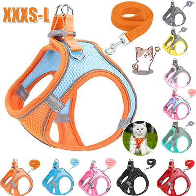 Reflective Adjustable Pet Harness - Poochi Paws