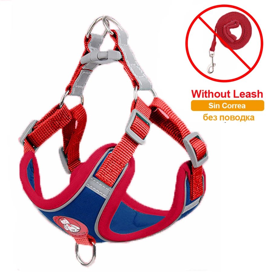 Reflective No - Pull Dog Harness Set - Poochi Paws