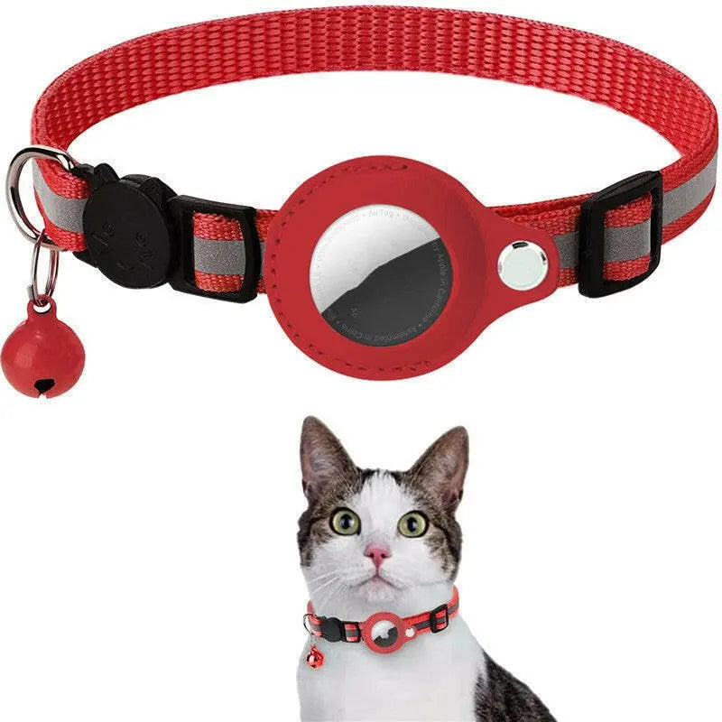 Reflective Waterproof Airtag Collar - Poochi Paws