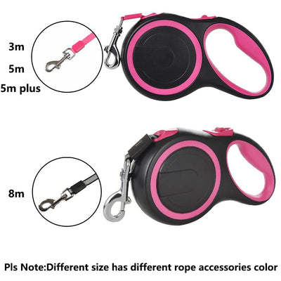 Retractable Durable Dog Leash - Poochi Paws