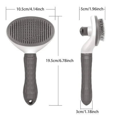 Self - Cleaning Pet Hair Brush - Poochi Paws