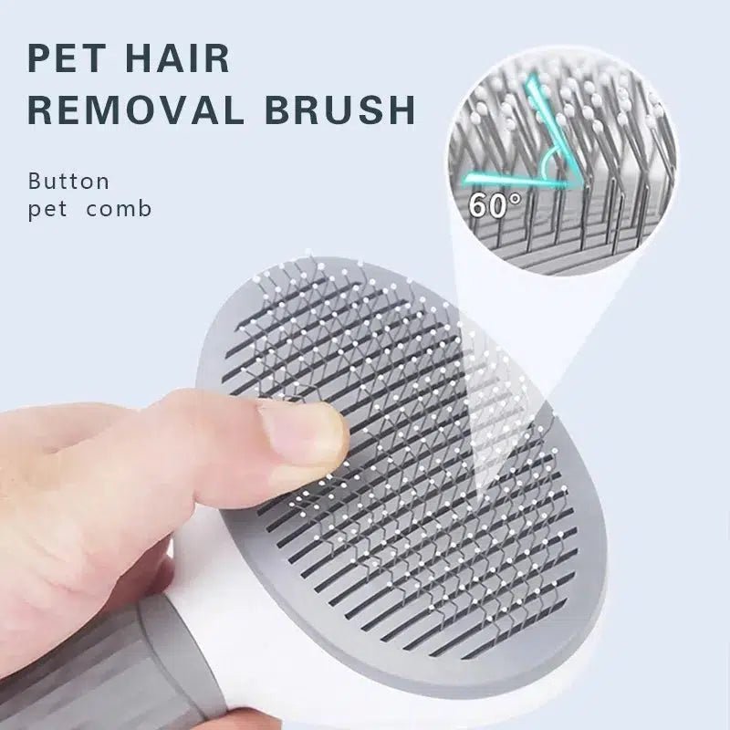 Self - Cleaning Pet Hair Brush - Poochi Paws