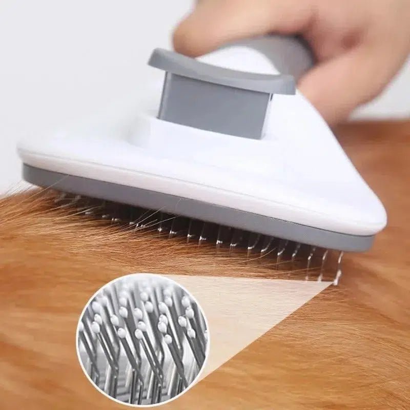 Self - Cleaning Pet Hair Brush - Poochi Paws