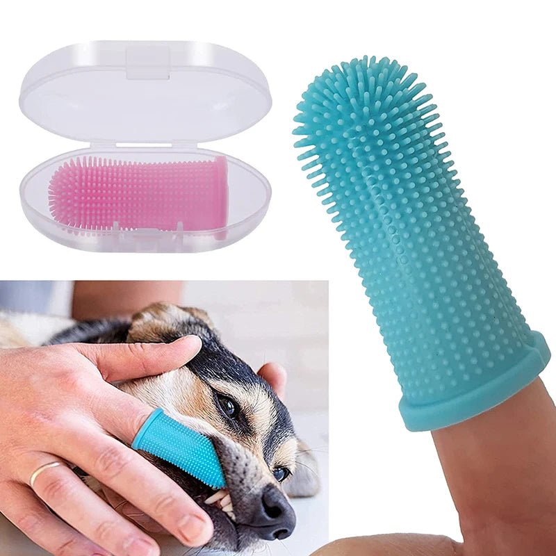 Soft Finger Toothbrush for Pets - Poochi Paws