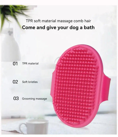 Soft Silicone Pet Brush - Poochi Paws