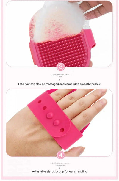 Soft Silicone Pet Brush - Poochi Paws