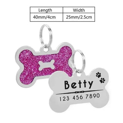 Stainless Steel Pet ID Tag - Poochi Paws