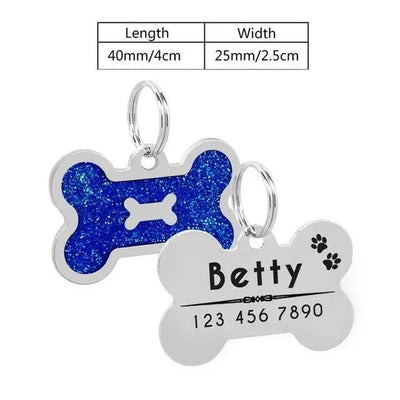 Stainless Steel Pet ID Tag - Poochi Paws