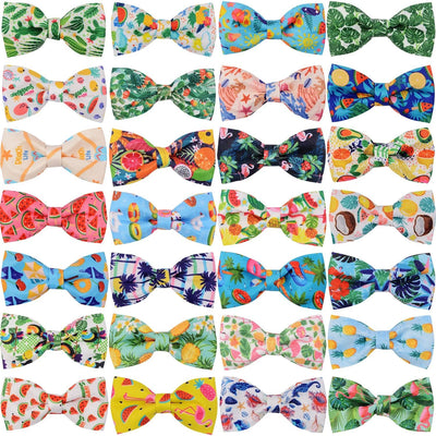 Summer Fruit Dog Bow Tie Set - 50 or 100 sets - Poochi Paws