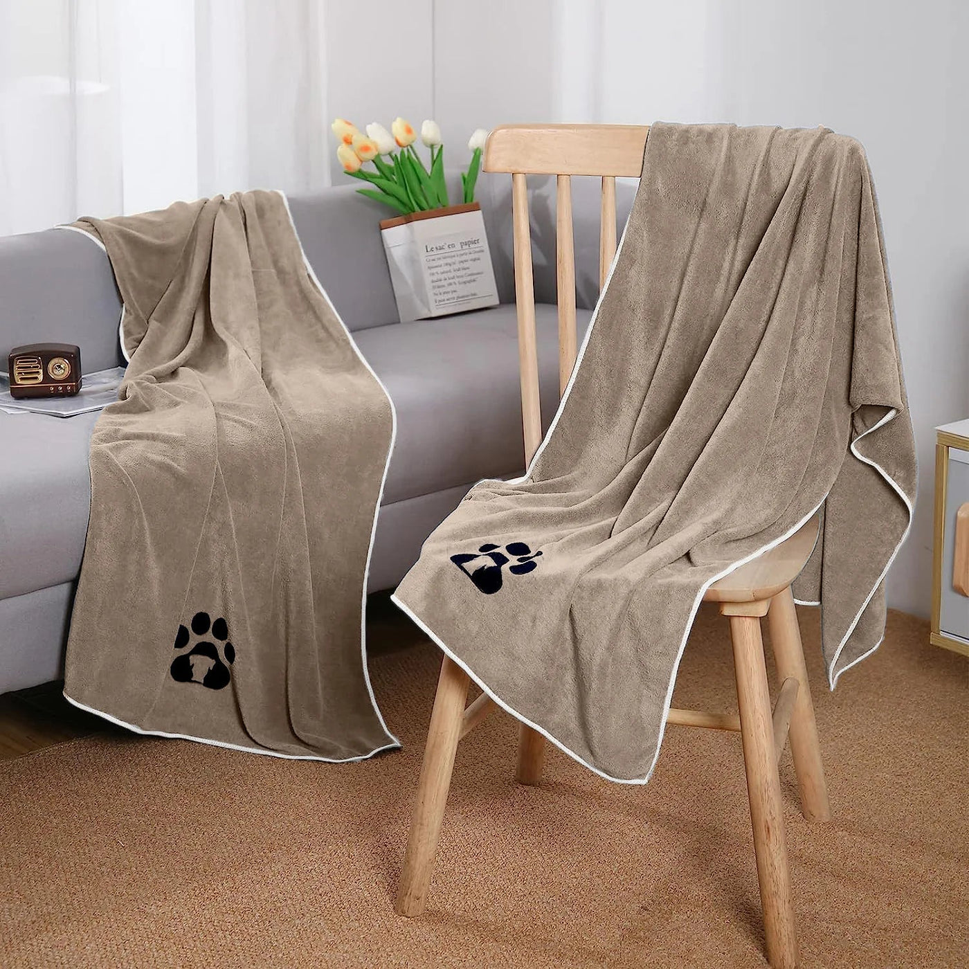 Super Absorbent Pet Towel - Poochi Paws