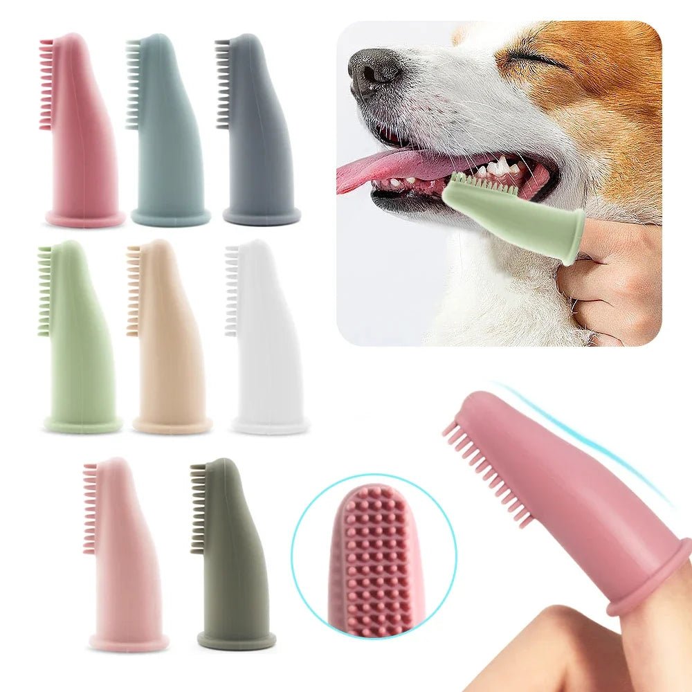 Ultra - Soft Finger Toothbrush - Poochi Paws