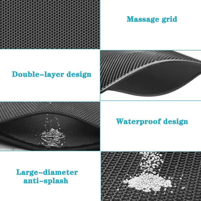 Waterproof Cat Litter Mat - Poochi Paws