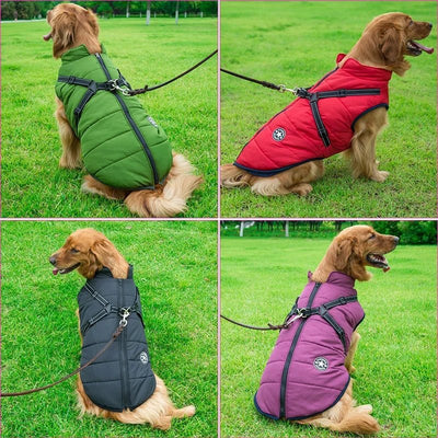 Waterproof Winter Dog Jacket Vest - Poochi Paws