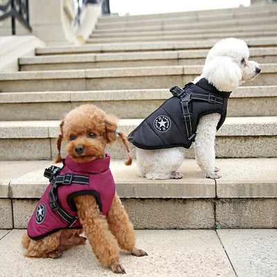 Waterproof Winter Dog Jacket Vest - Poochi Paws